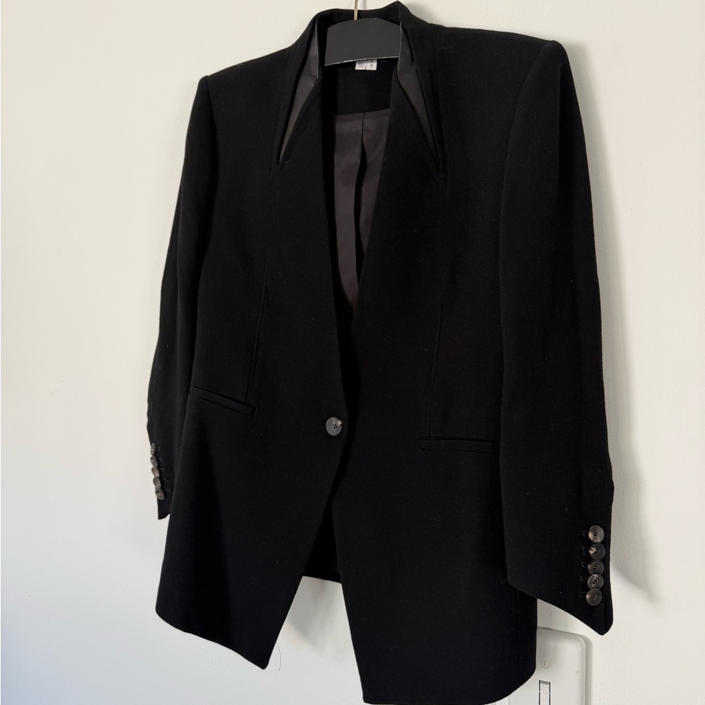 Helmut Lang Black Tailored Women's Blazer